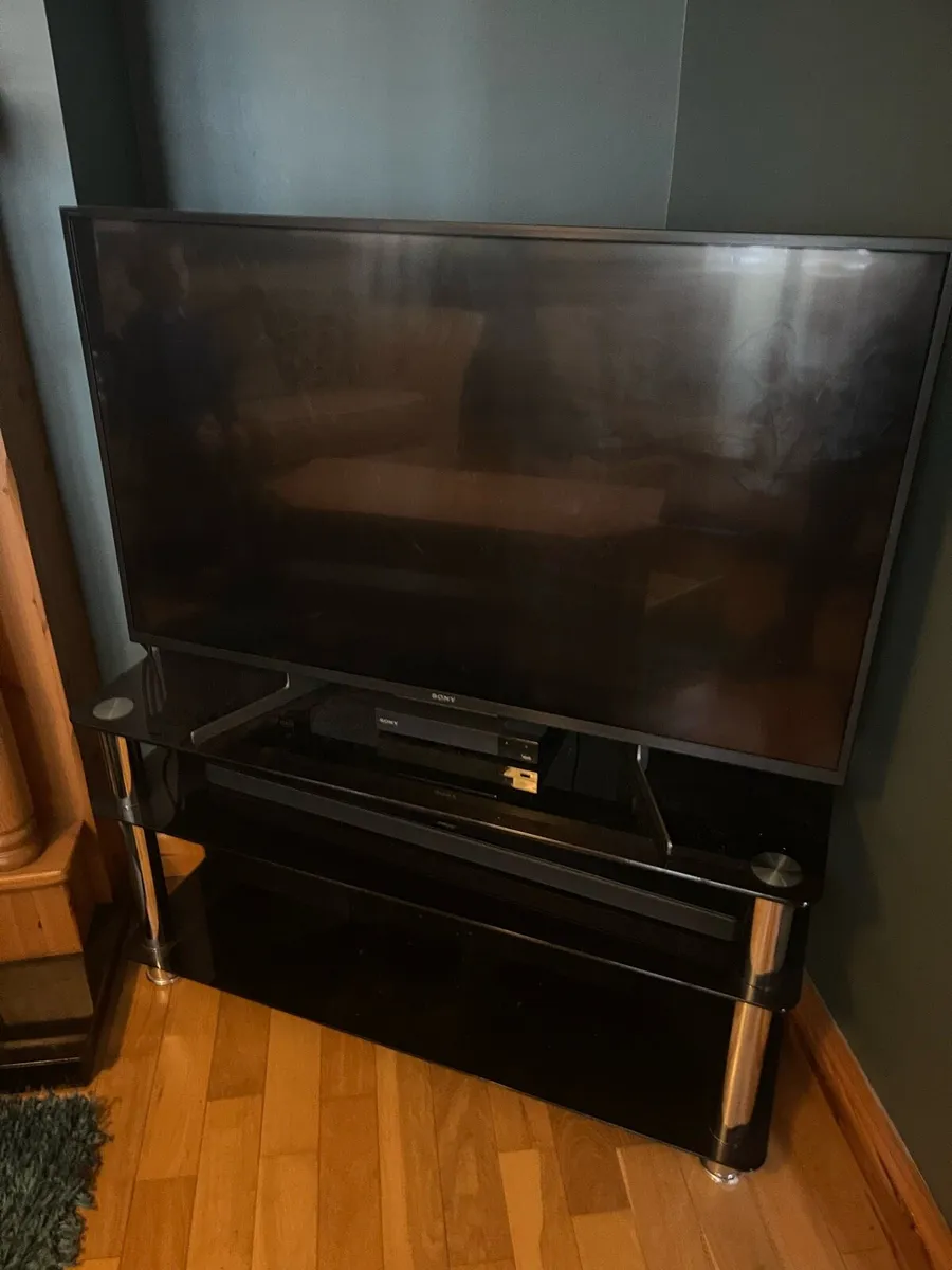 Glass TV Table Stand - Image 1