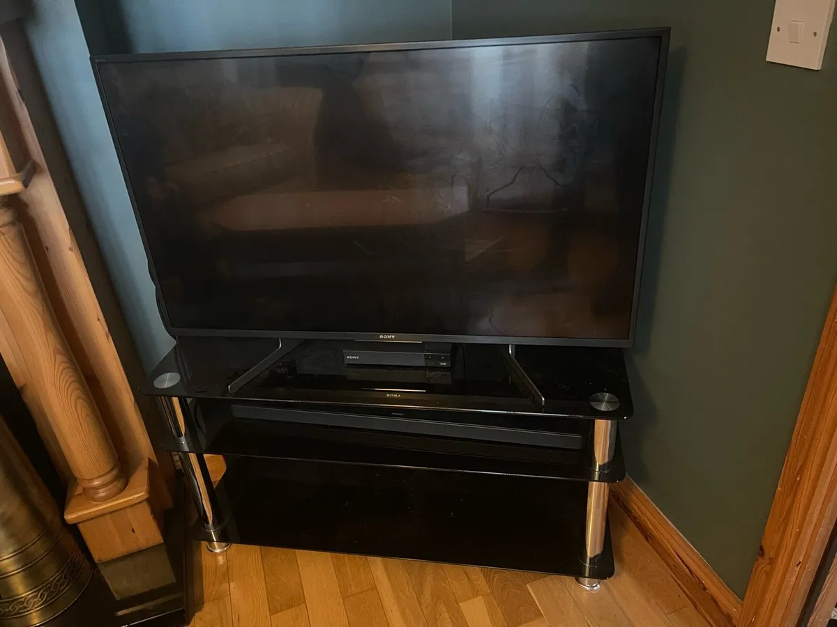 Glass TV Table Stand - Image 2