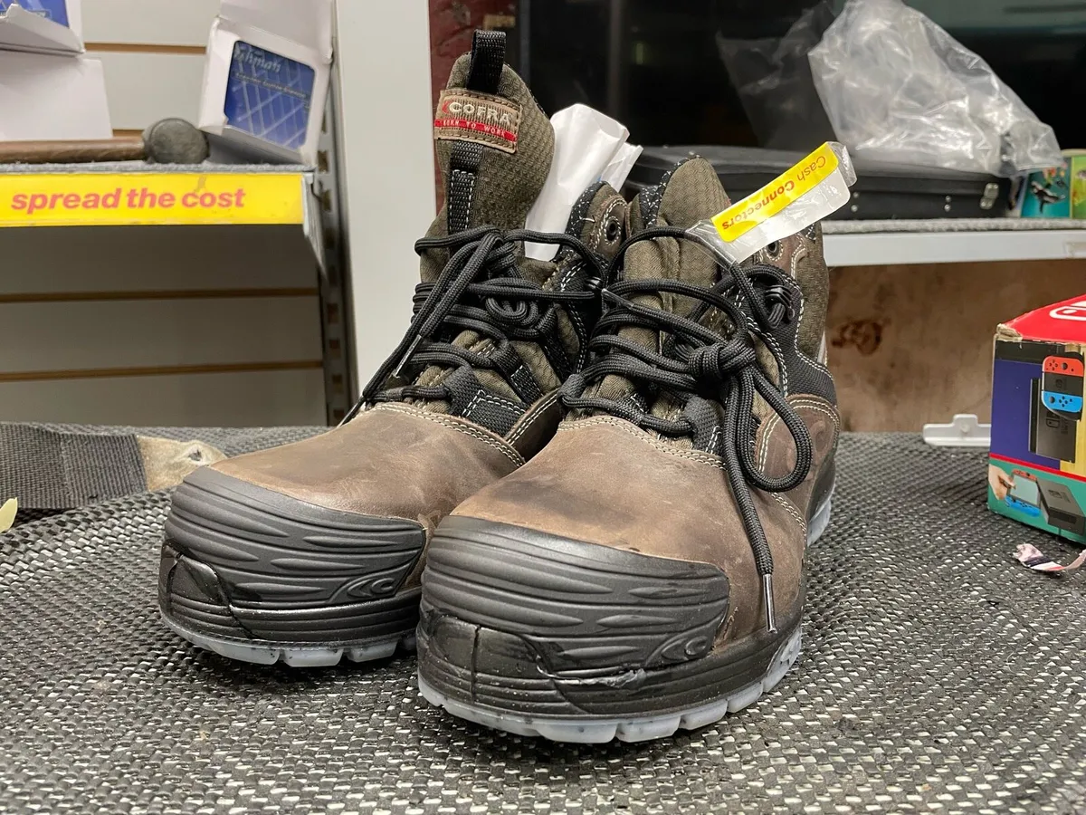 Cofra Steel Toe Boots Size 10 - Image 1