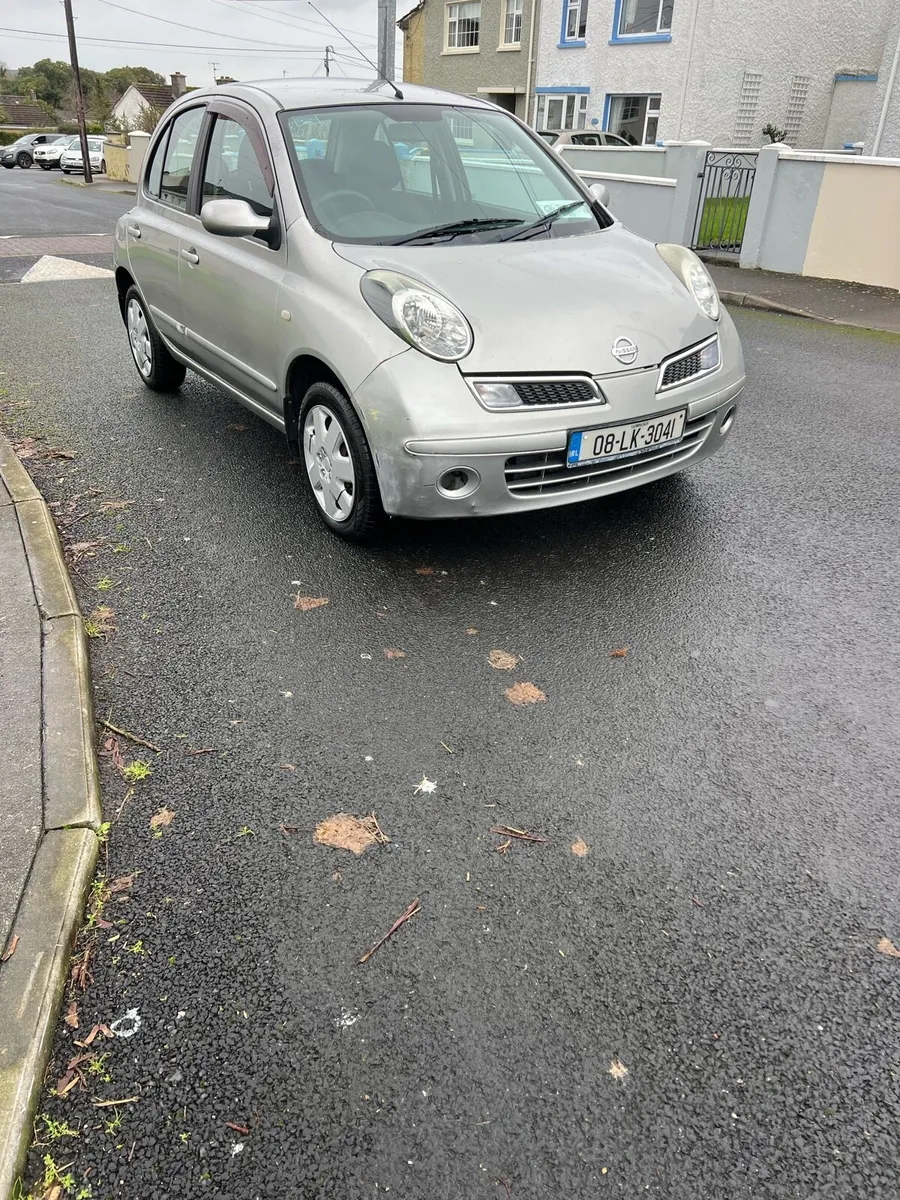 Nissan Micra 1.2 petrol 2008 tax and Nct - Image 2