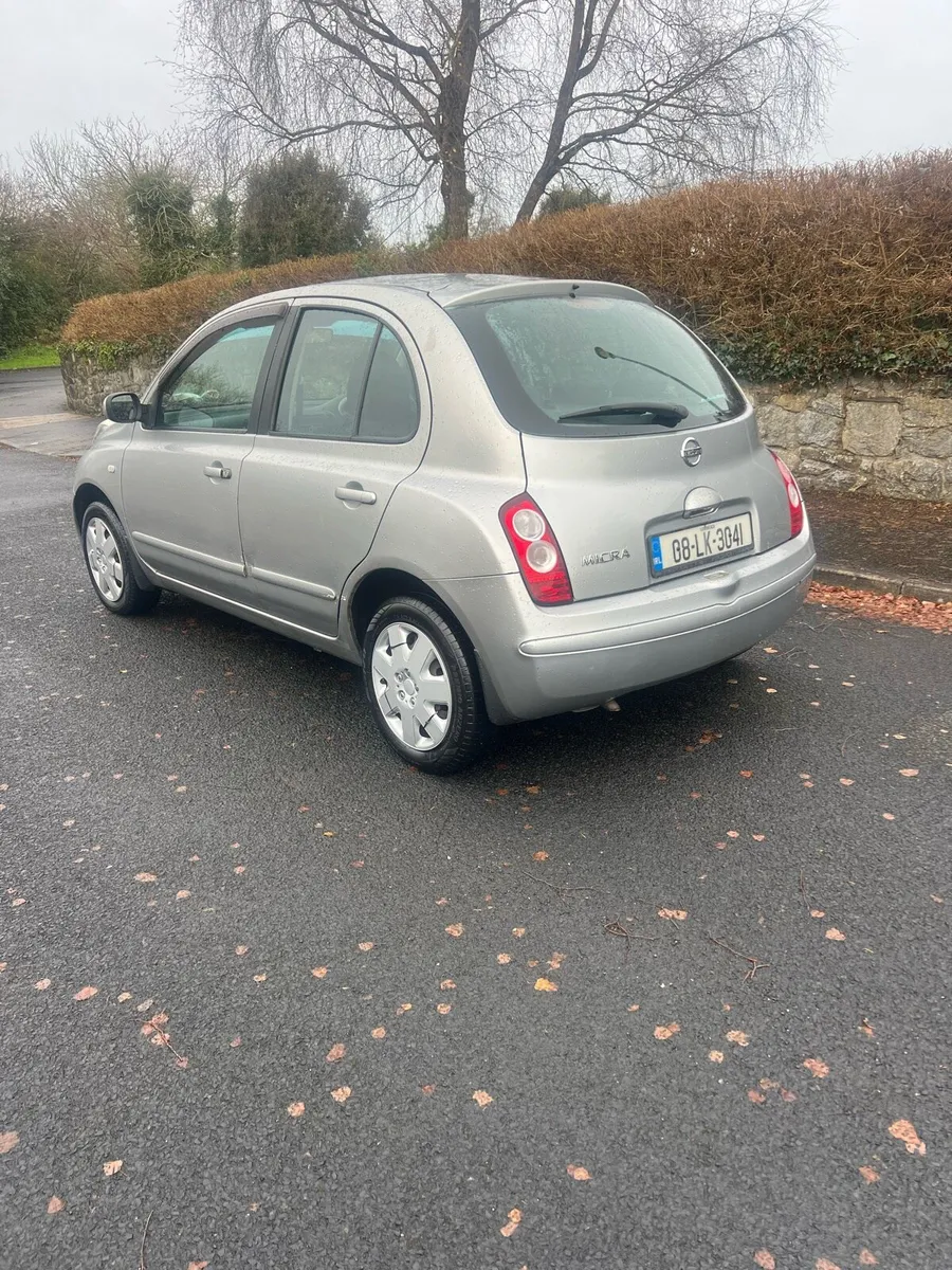 Nissan Micra 1.2 petrol 2008 tax and Nct - Image 3