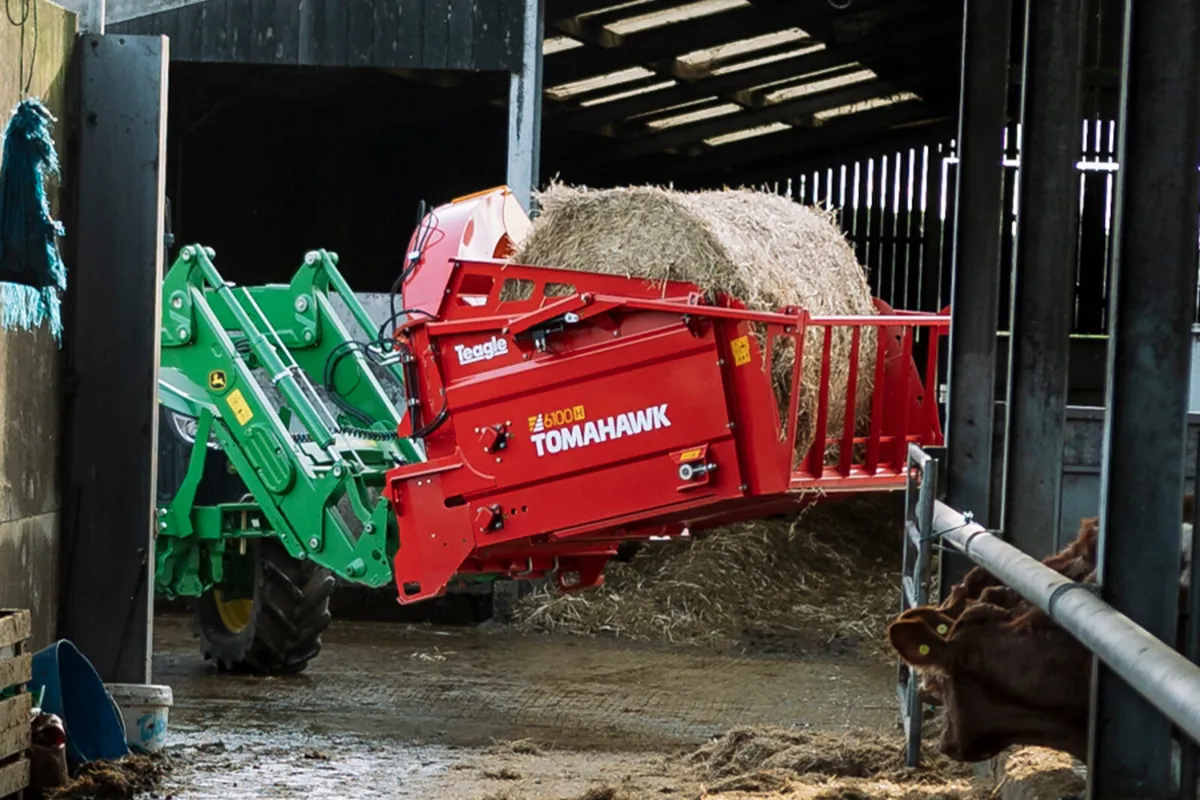 TEAGLE 6100H LOADER MOUNTED BALE SHREDDER - 0% - Image 3