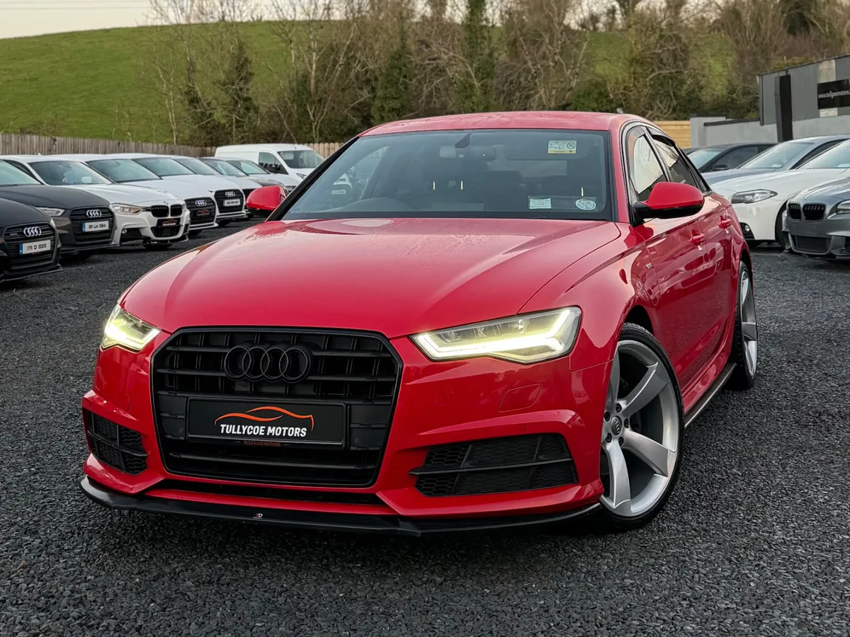 AUDI A6 S-LINE BLK EDITION - MISANO RED - Image 2