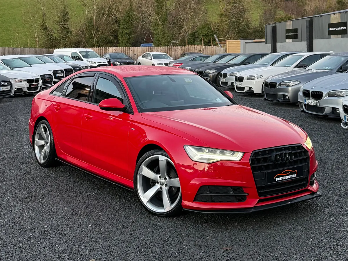 AUDI A6 S-LINE BLK EDITION - MISANO RED - Image 3
