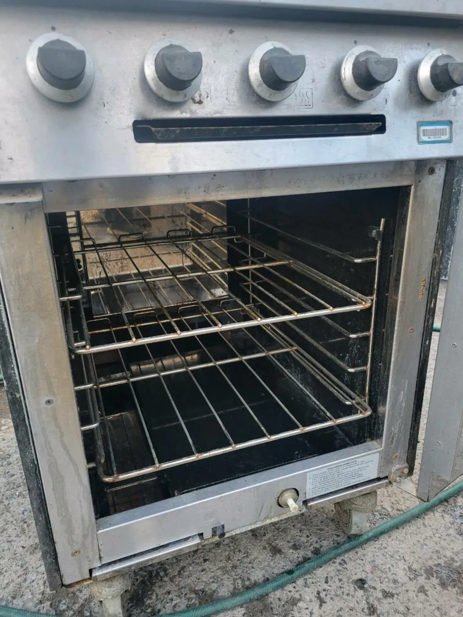 Cooker LP GAS 4 Burner Commercial FALCON - Image 4