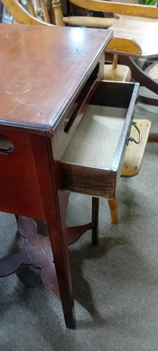 Antique Ecclesiastical Donation Table - Image 3