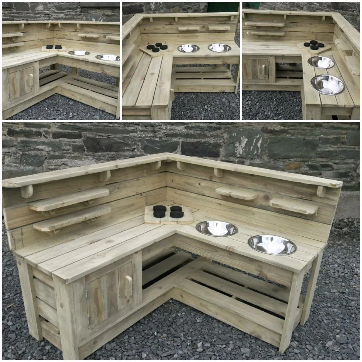 Handmade mud kitchen - Image 1