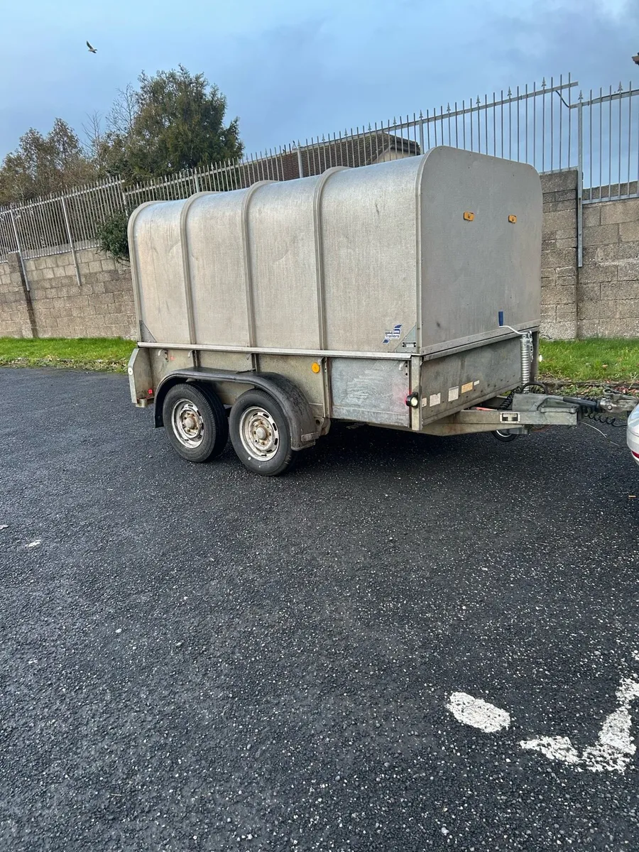 Ifor Williams GD85 canopy covered in trailer - Image 3