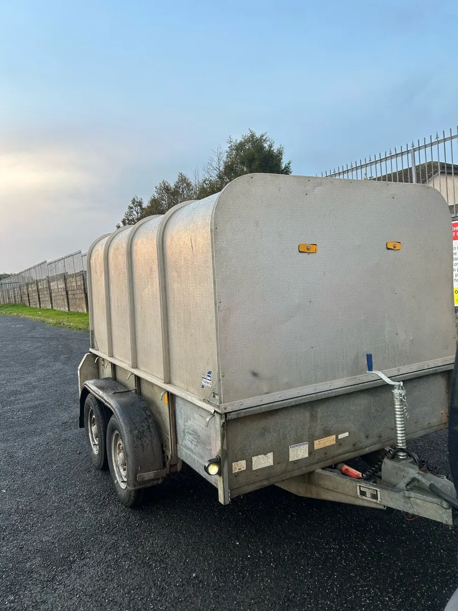 Ifor Williams GD85 canopy covered in trailer - Image 4