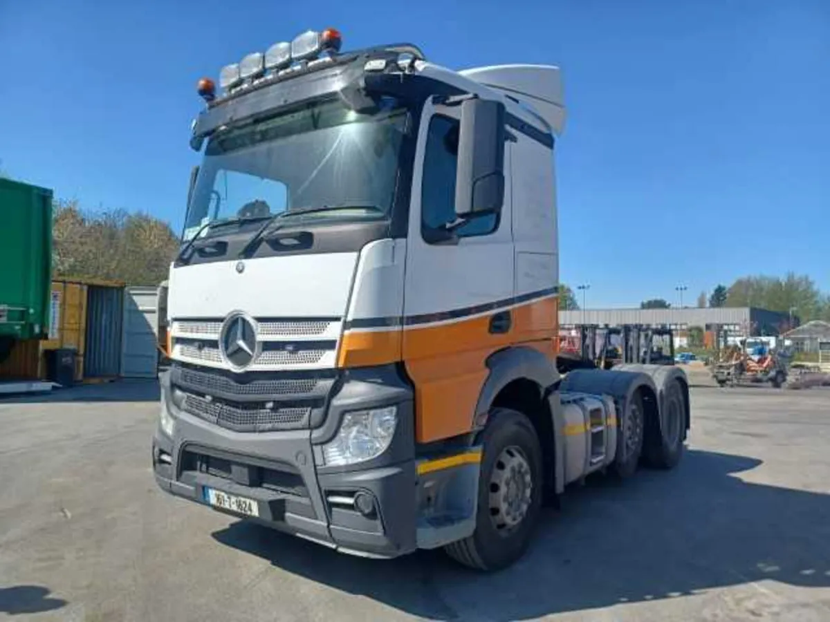 2016 Mercedes-Benz Actros Tractor Unit For Auction - Image 1