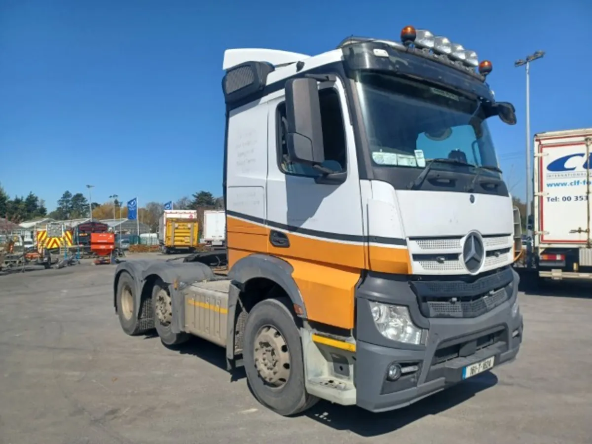 2016 Mercedes-Benz Actros Tractor Unit For Auction - Image 3
