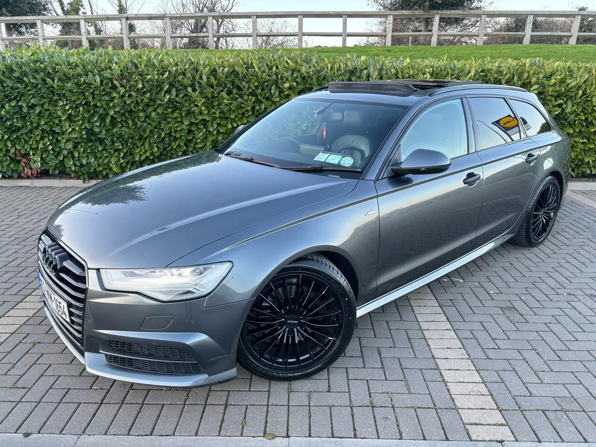 AUDI A6 S-LINE AUTOMATIC BLACK EDITION 184BHP - Image 1