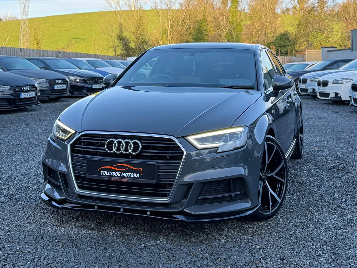 AUDI A3 S-LINE 2.0 150BHP - NANO GREY - 2018 - Image 2
