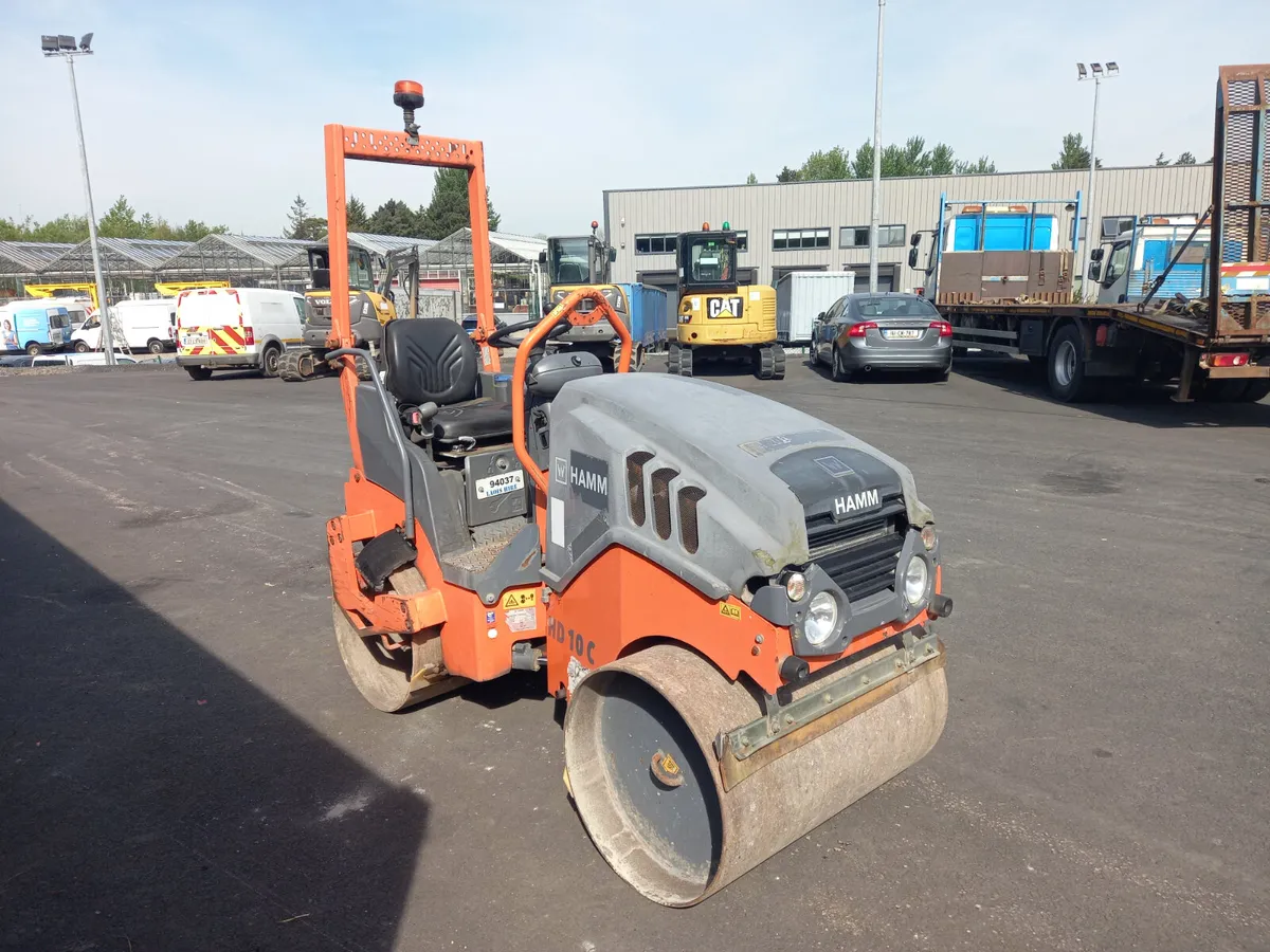2016 Hamm HD10C Twin Drum Roller For Auction - Image 3