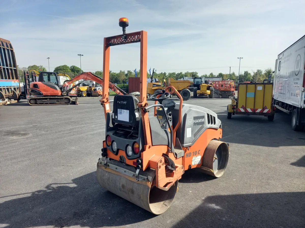 2016 Hamm HD10C Twin Drum Roller For Auction - Image 4
