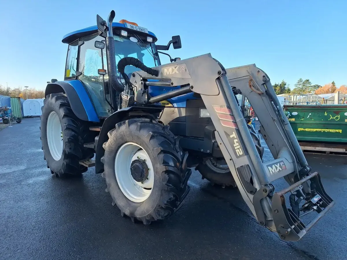 2008 New Holland TM120 Tractor For Auction - Image 3