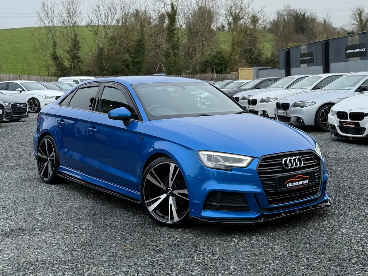 AUDI A3 SALOON S-LINE ARA BLUE 2018 - Image 3