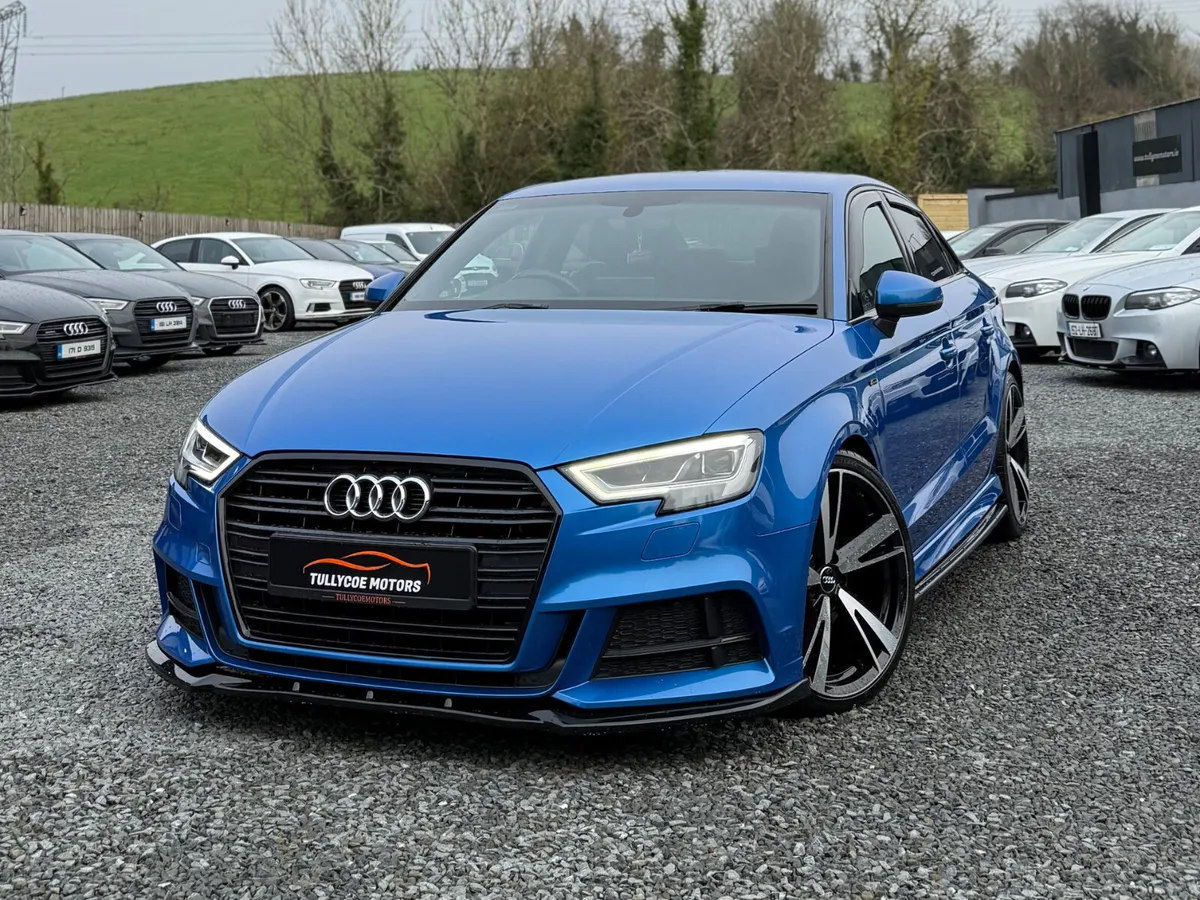 AUDI A3 SALOON S-LINE ARA BLUE 2018 - Image 2