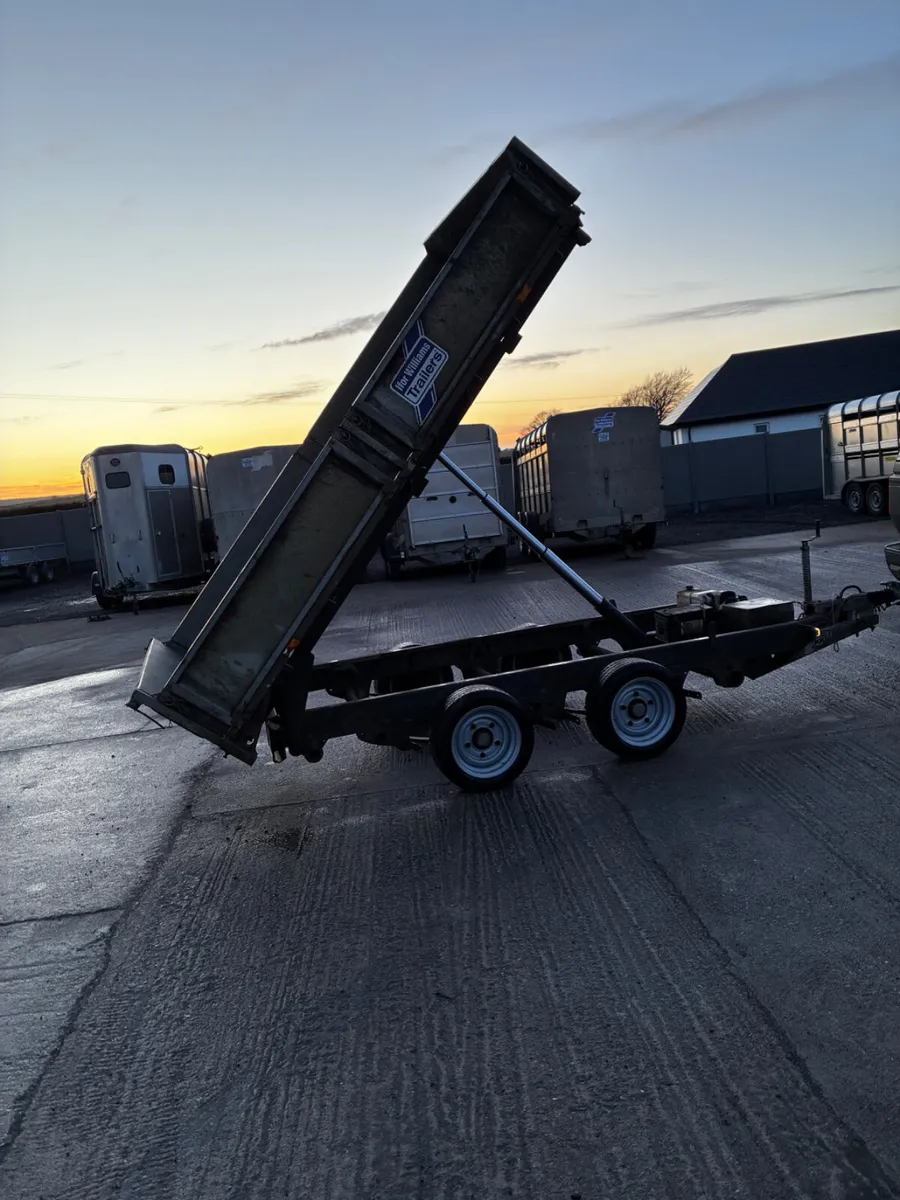 10ft Ifor Williams Tipper trailer - Image 2