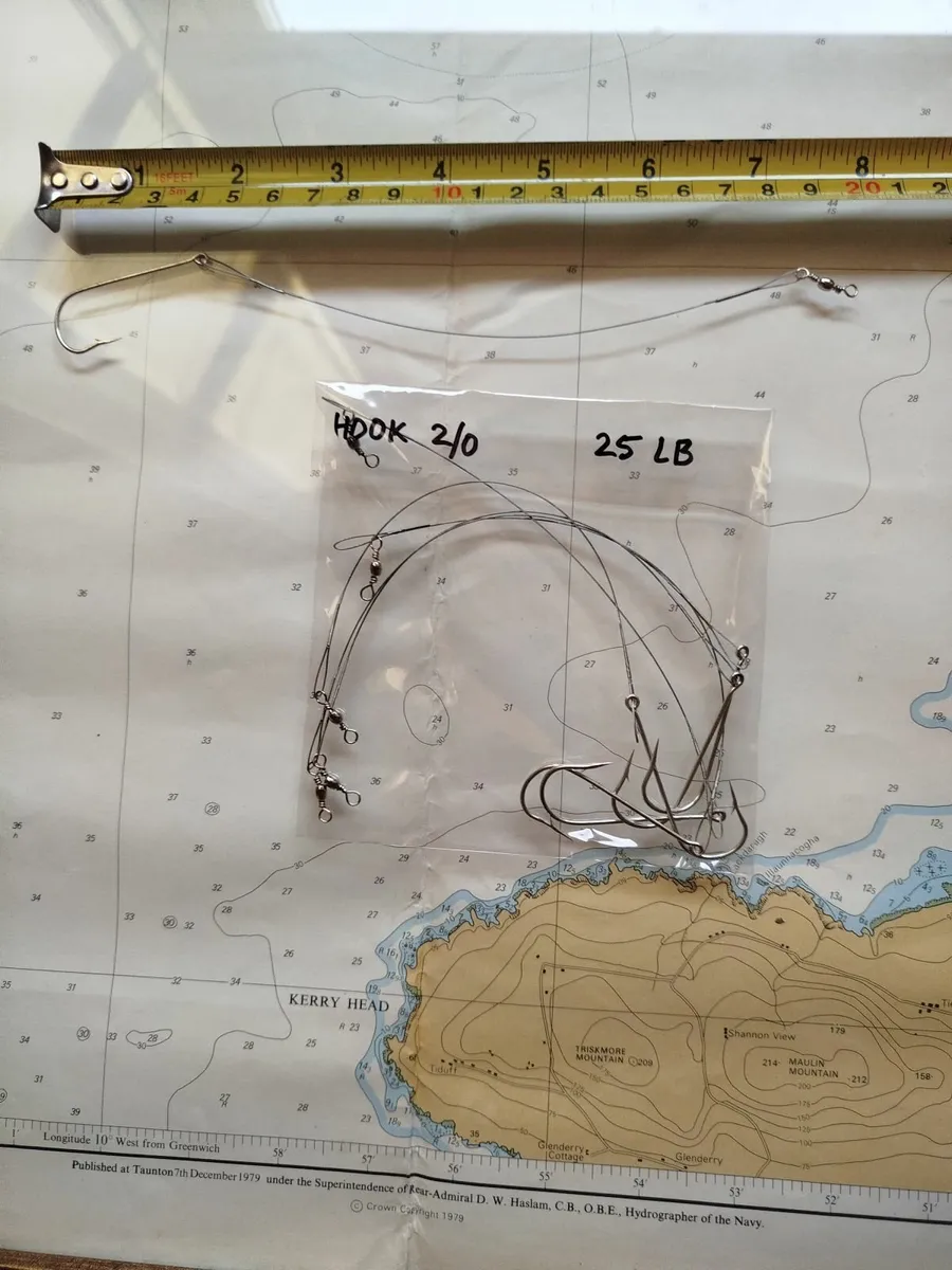 Conger,bullhuss and ray steel wire traces - Image 4