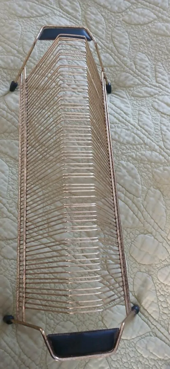 Vintage vinyl record stand/organizer - Image 4