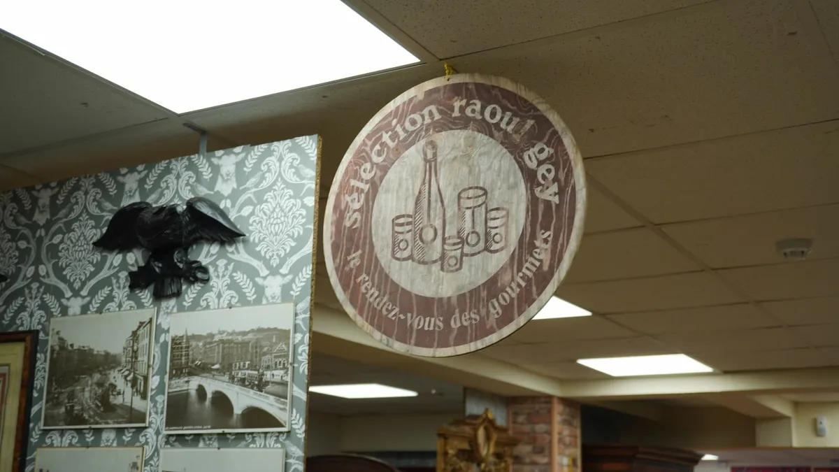 French Gourmet “Sélection” Double-Sided Sign - Image 1