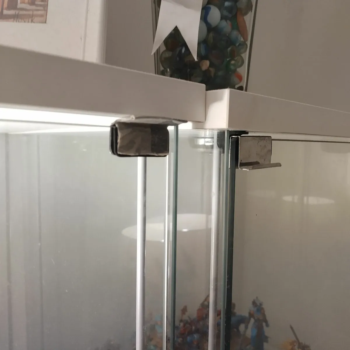 2 Ikea Detolf glass Display cabinets - Image 2