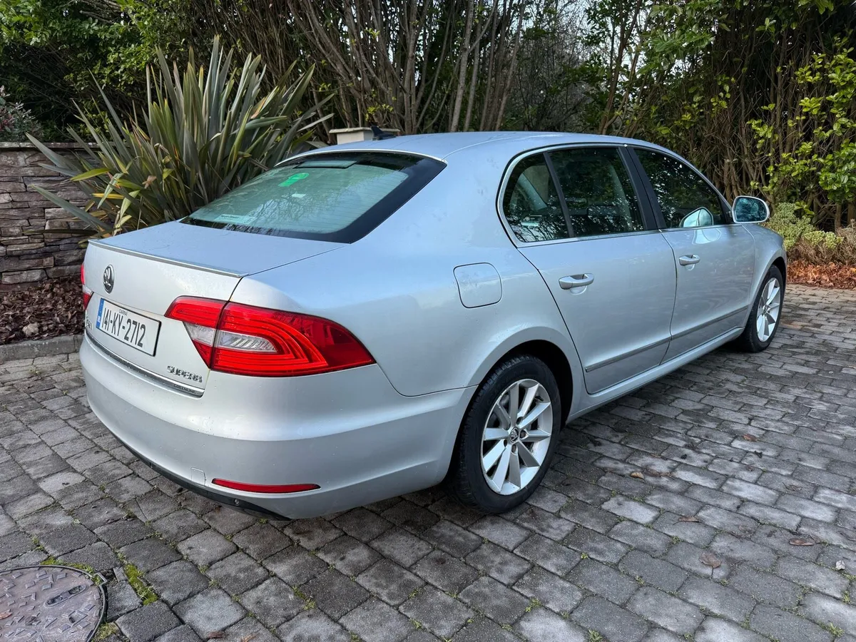 Skoda Superb 2014 NCT&Tax Full Black Leather Seats - Image 3
