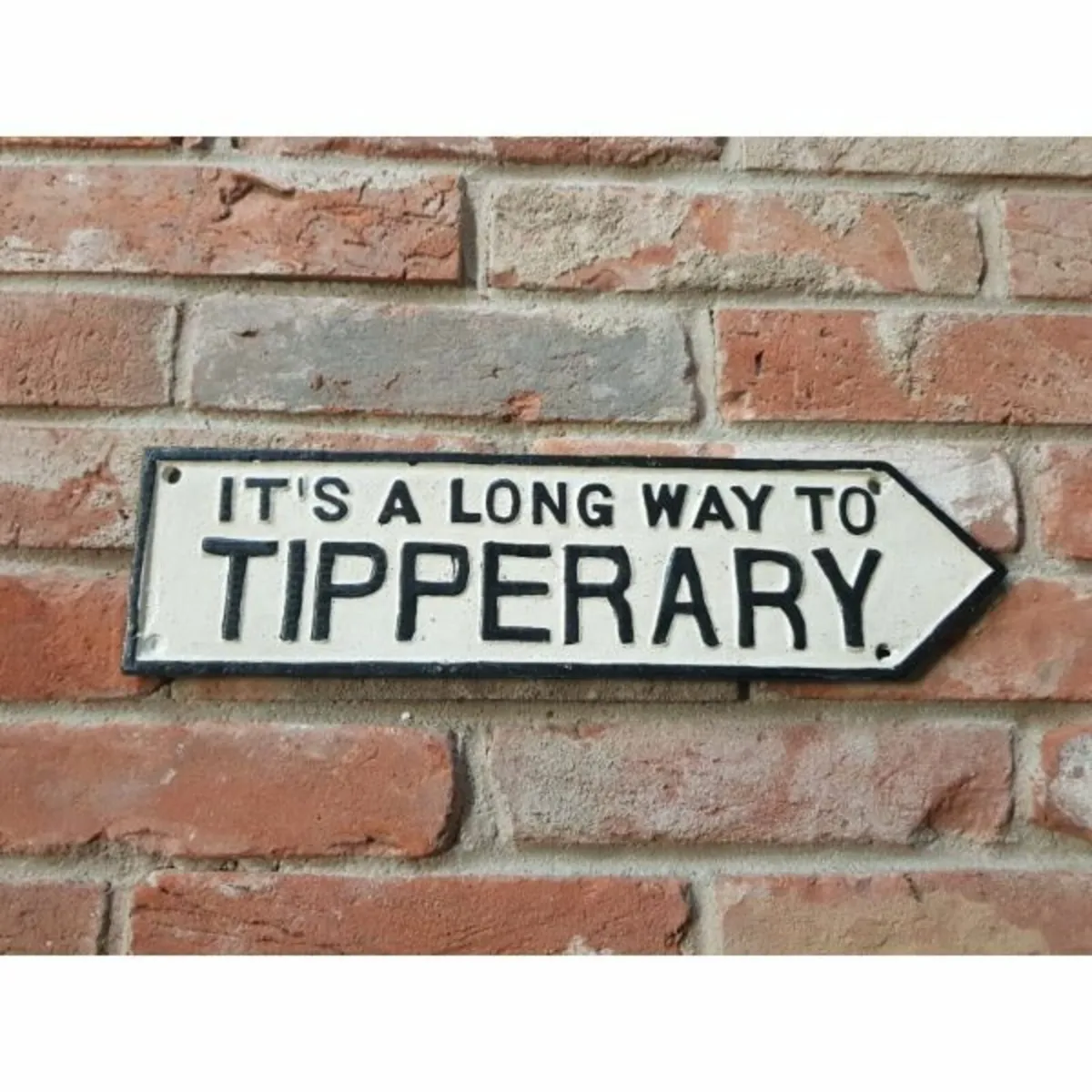Road Sign – Long way to Tipperary – Large – HS294