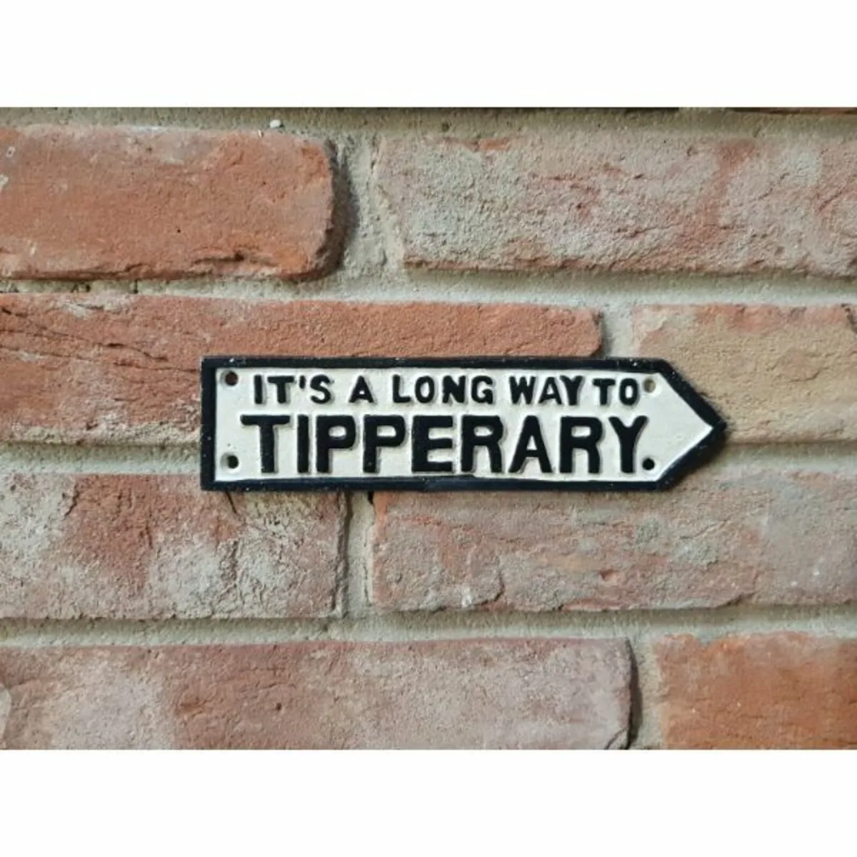 Road Sign – Long way to Tipperary – Small – HS318