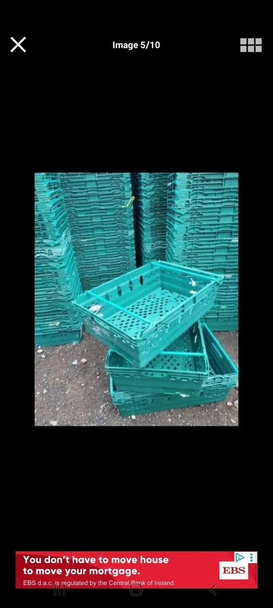 Storage stacking crates 1e each - Image 2