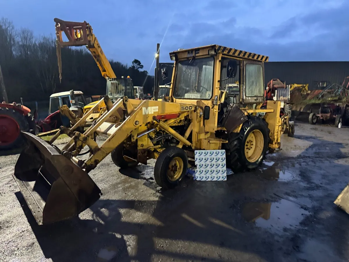 Massey Ferguson 50D & Buckets - Image 1