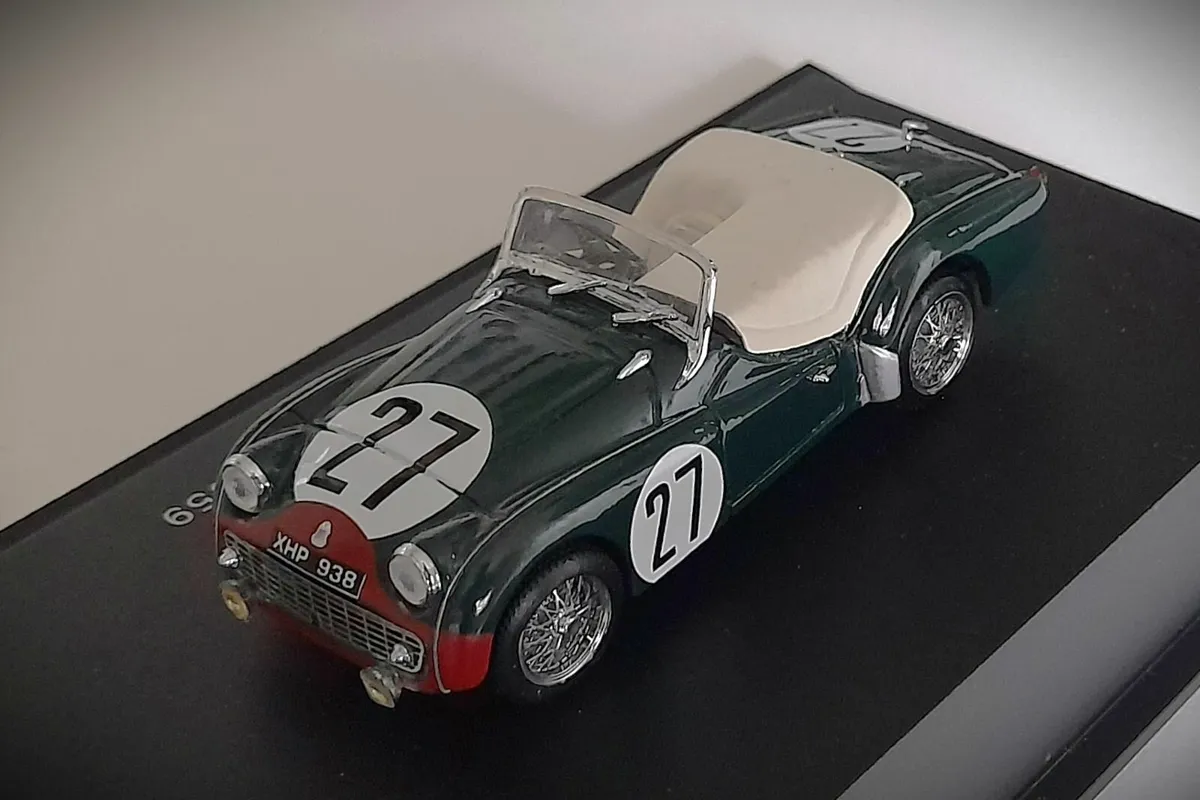 Collectible Diecast Model 1:43-Triumph TR3S LeMans - Image 3