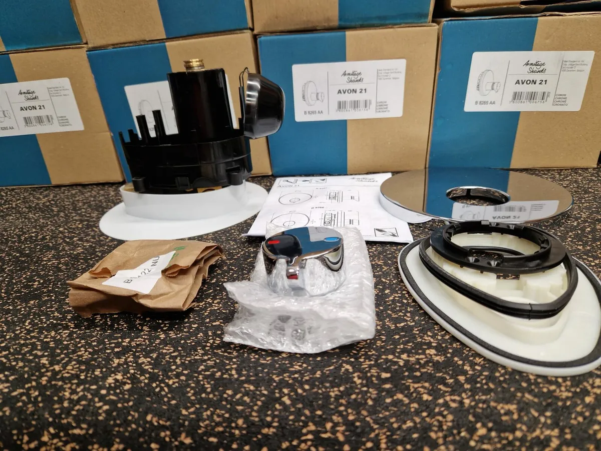 Automatic Water Valves for Hot and Cold Shower - Image 1