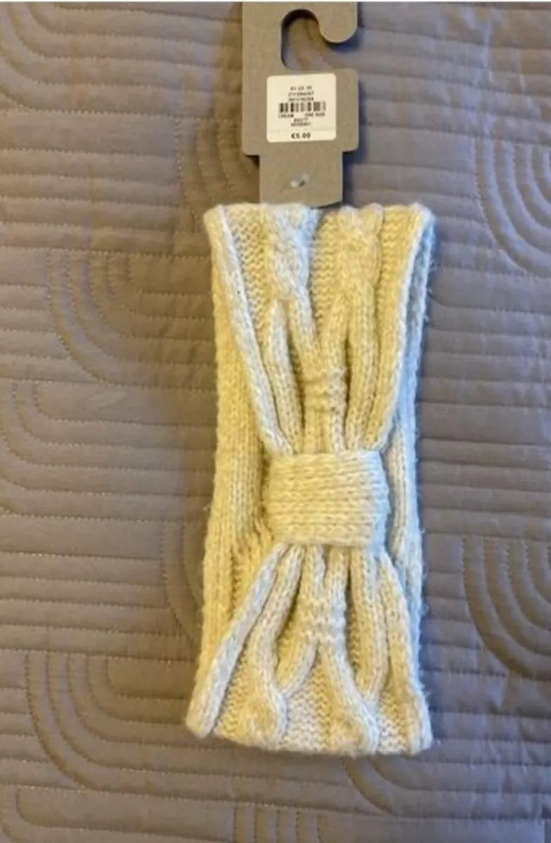 Penneys headband - Cream - Image 1