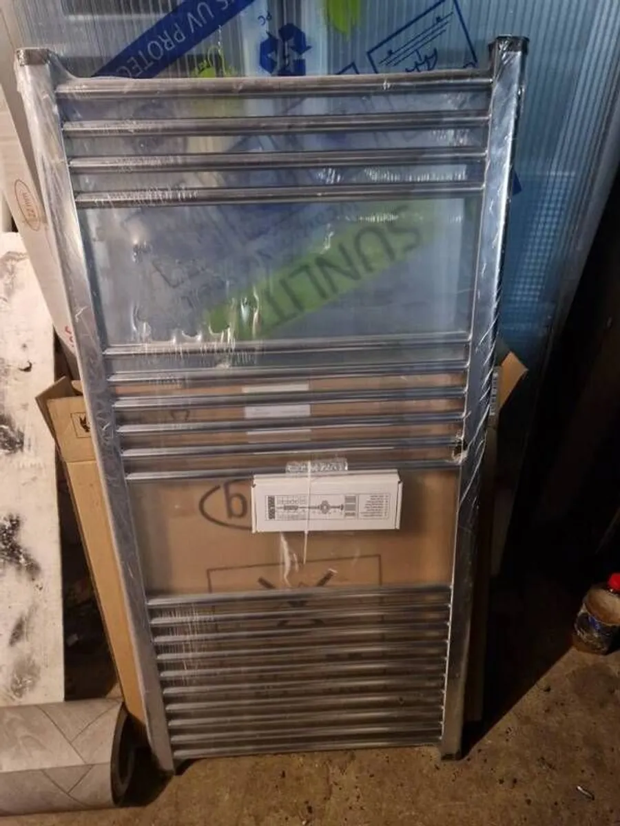 chrome towel rad new in wrapper