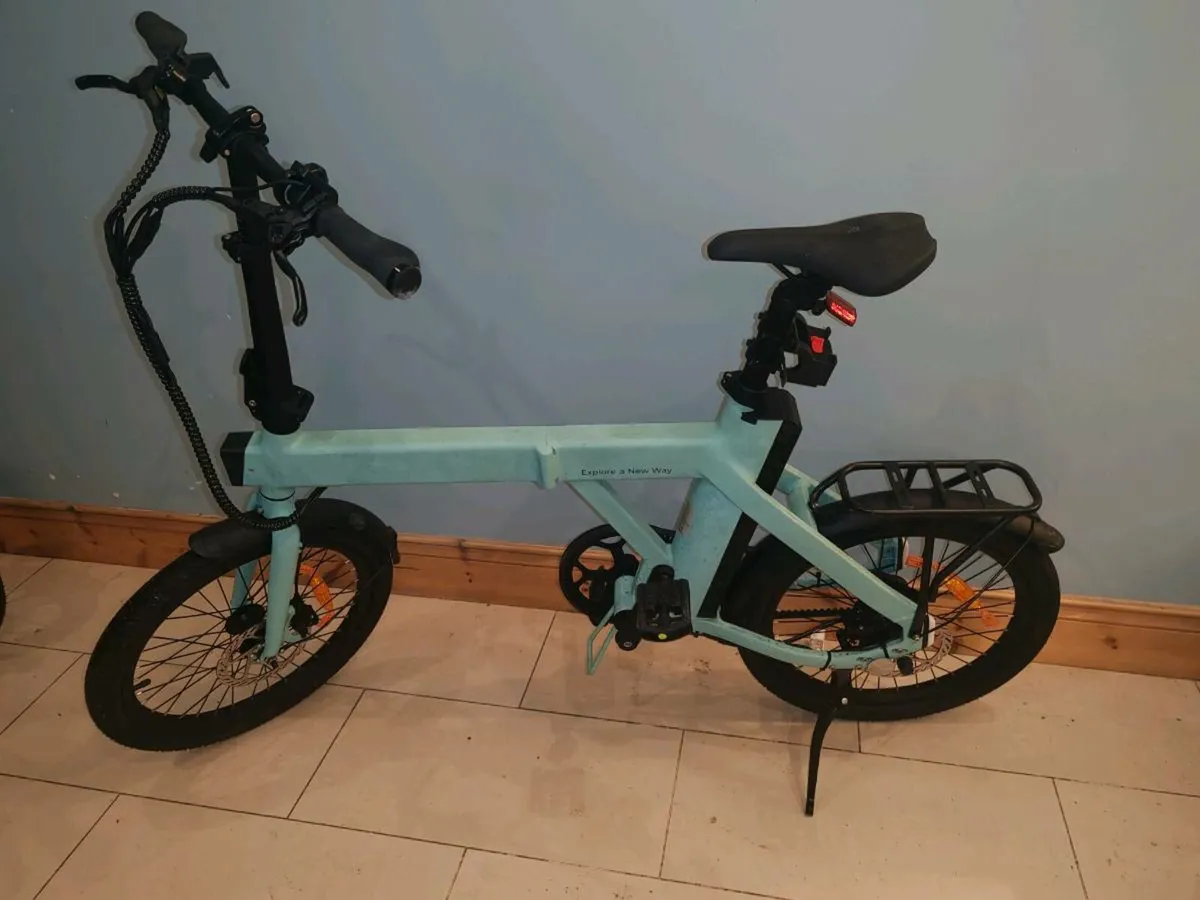 2 Brand New Fold up Electric Bikes with Spare Batt - Image 4