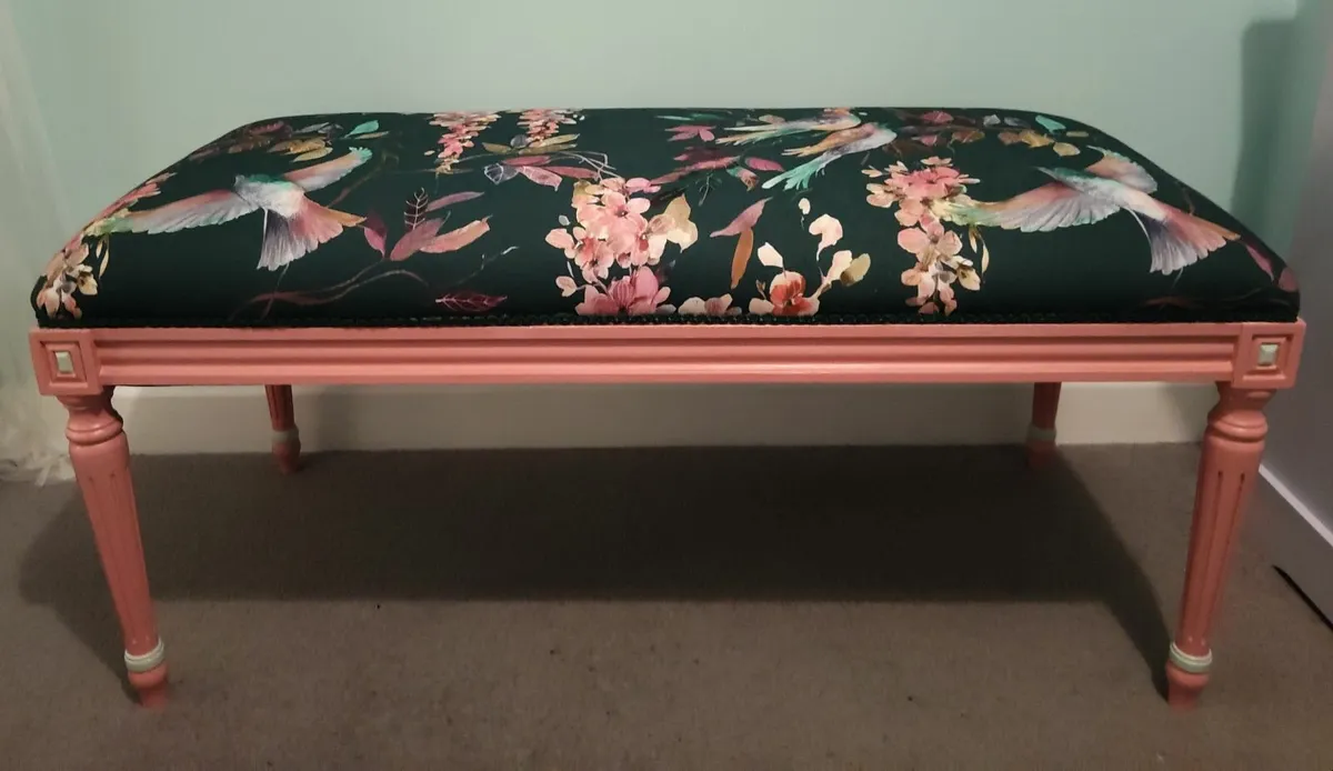 Furniture Bespoke Window seat/ End of bed bench - Image 1