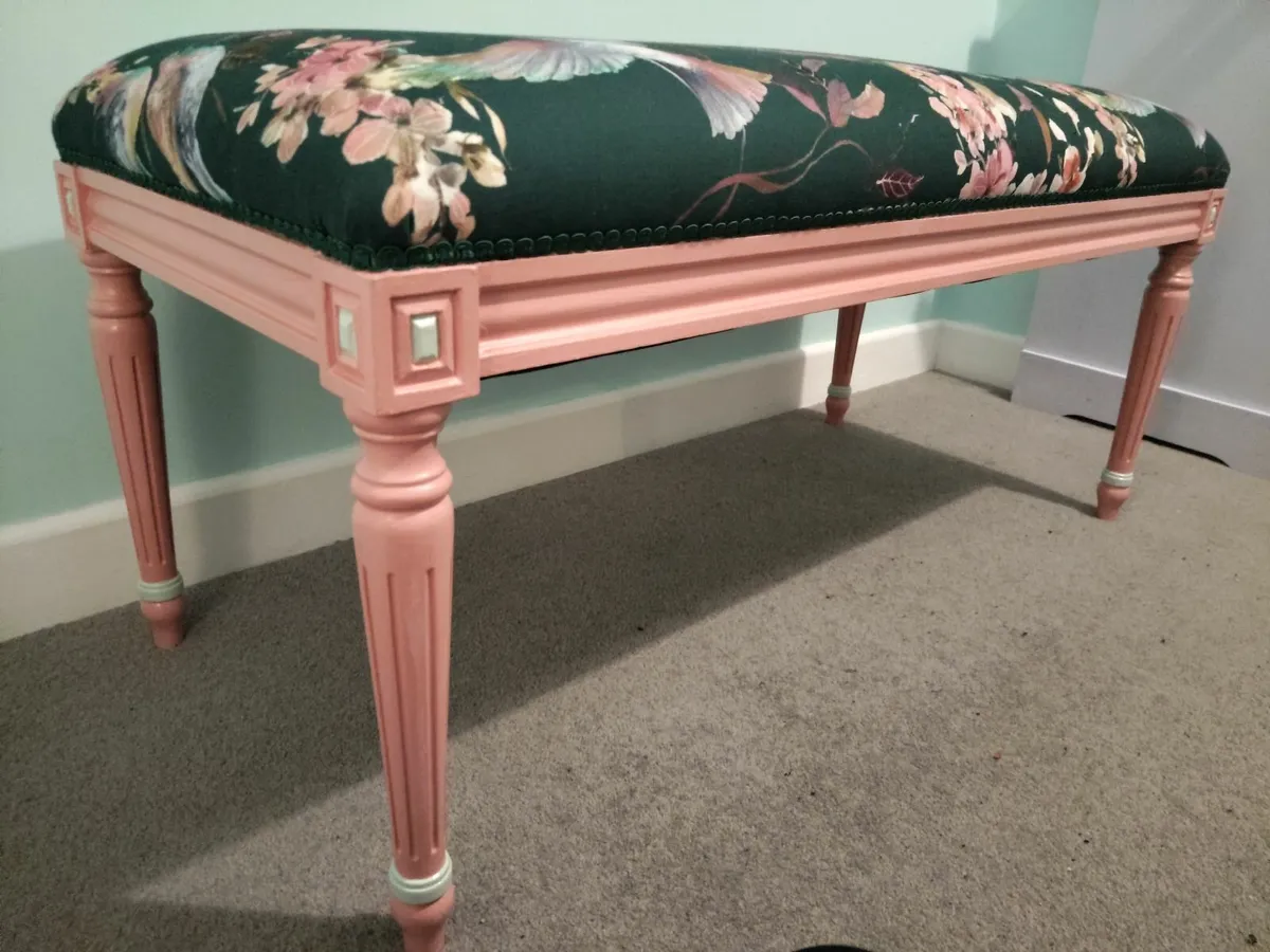 Furniture Bespoke Window seat/ End of bed bench - Image 2