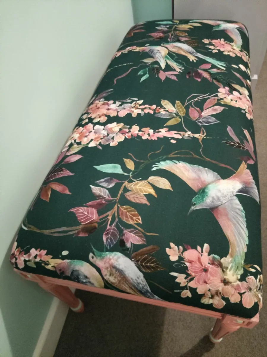 Furniture Bespoke Window seat/ End of bed bench - Image 3