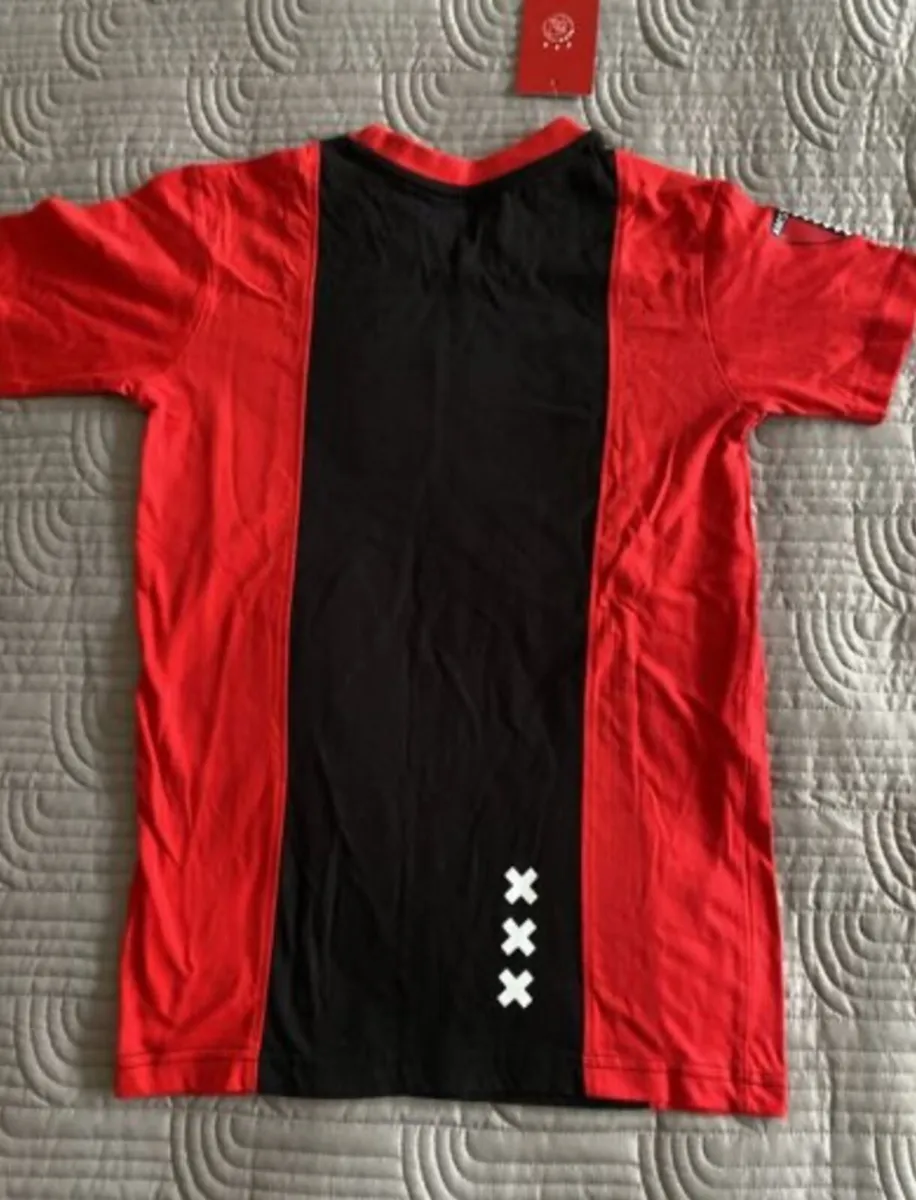 Ajax t-shirt - Red/Black - Age 12-13 - Image 4