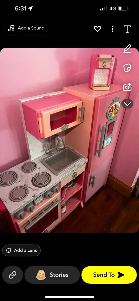 Princess play kitchen - Image 2