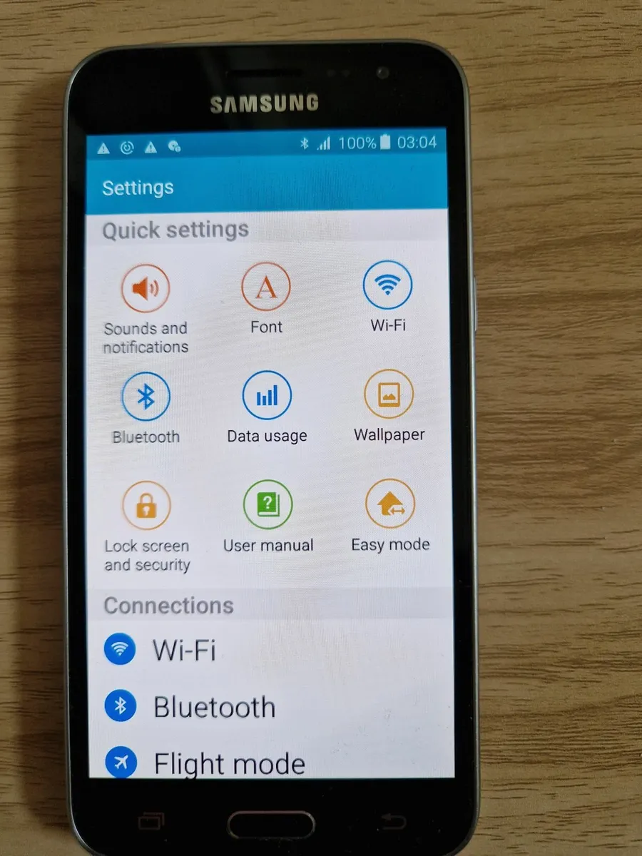 Samsung Galaxy J3 (2016) Model: SM-J320FN, 8GB - Image 4