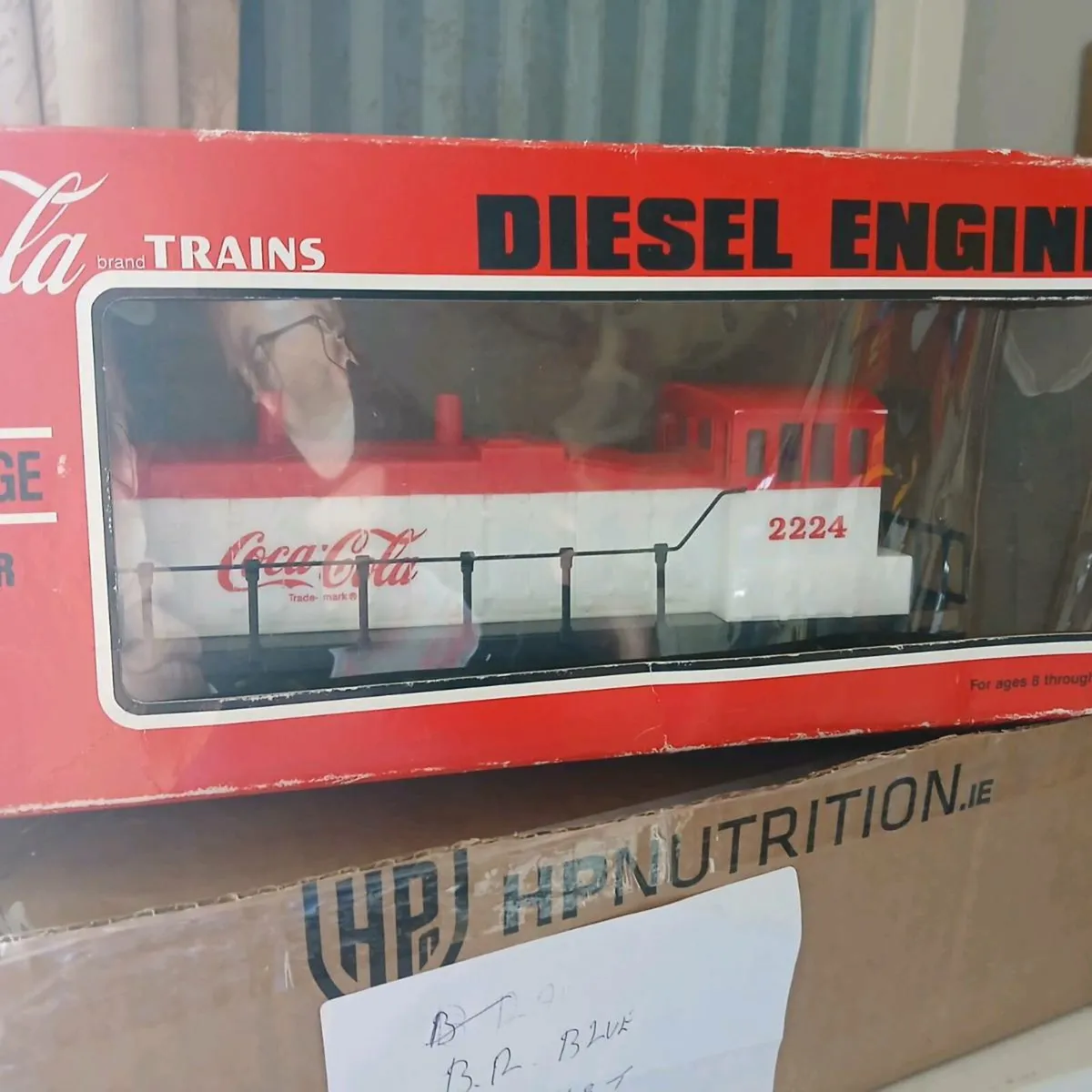 COCO COLA 0 GAUGE TRAIN SET - Image 1