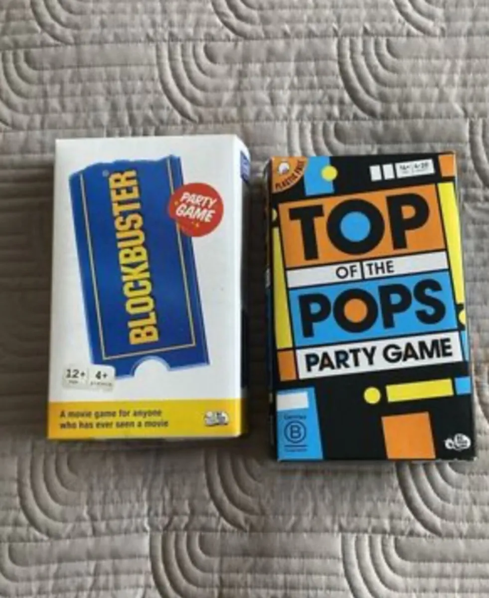 Top of the Pops & Blockbusters party games