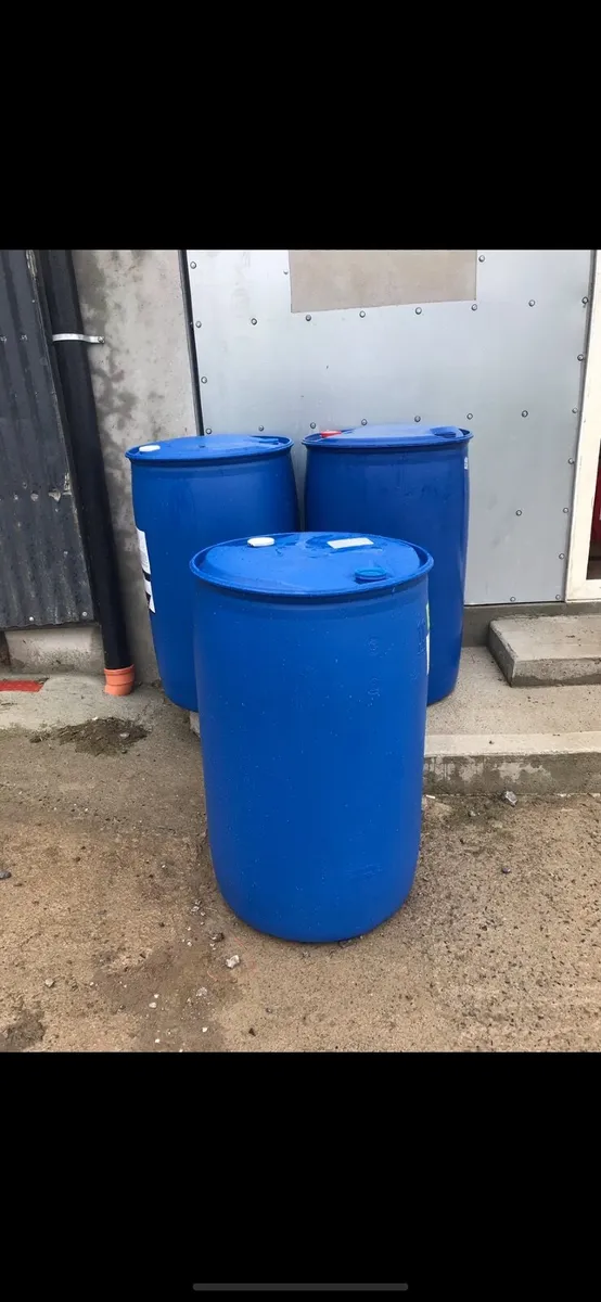 Plastic barrels