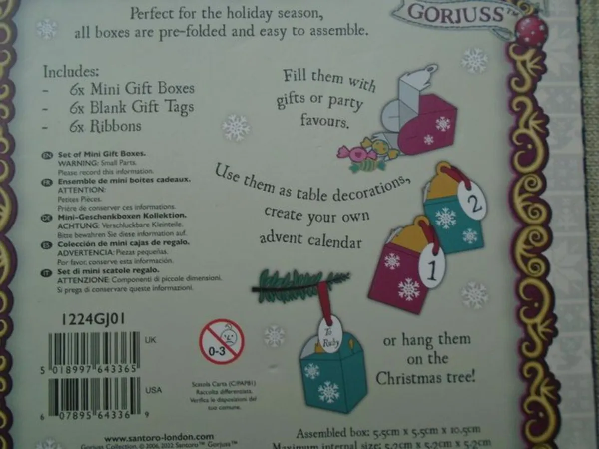 Mini gift boxes, Gift box - Image 3