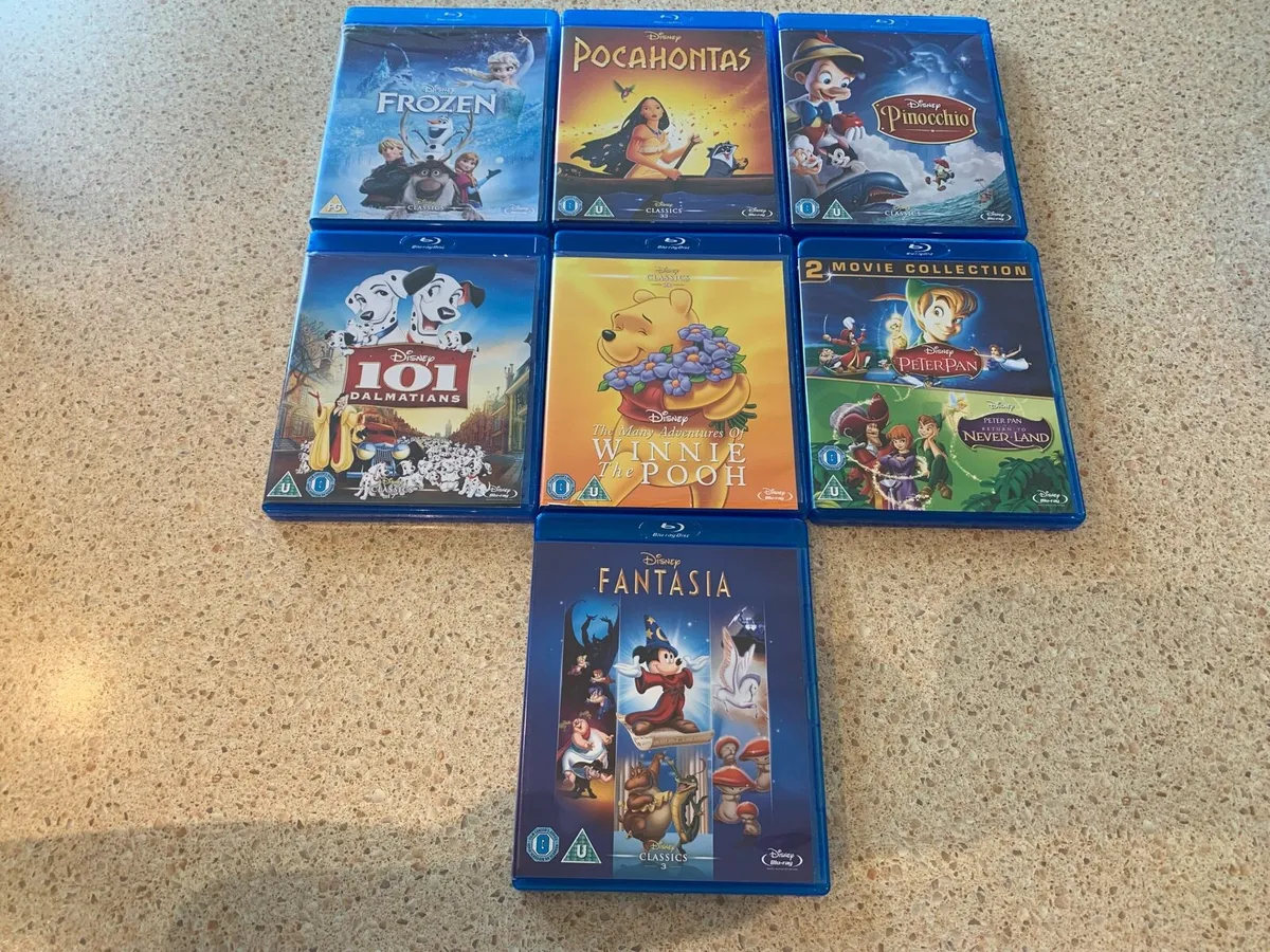 Disney movies Blu-ray and DVD - Image 1