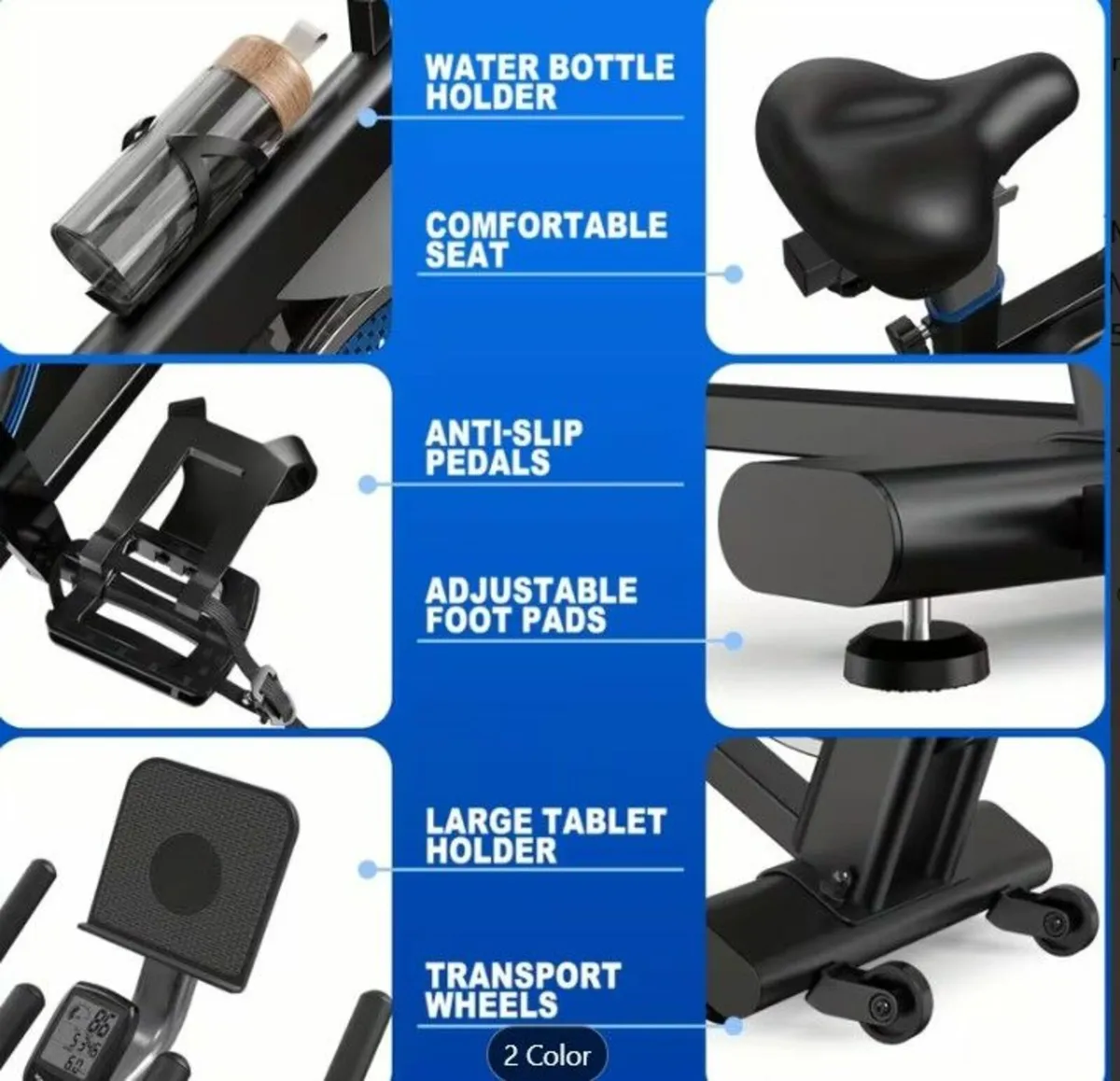 Indoor Exercise Bike Cycling - Image 3