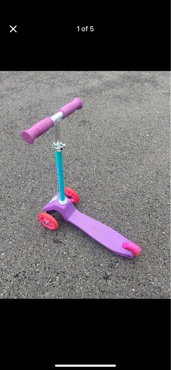 Evo girls scooter - Image 1